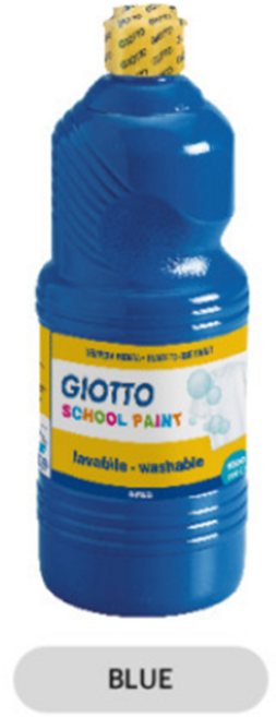 템페라 물감 500ml 블루, 1개
