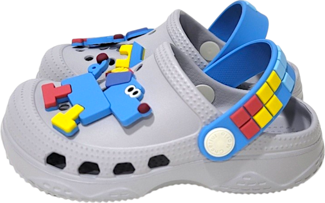 벨로르 키즈 캐릭터 클로그 슬리퍼