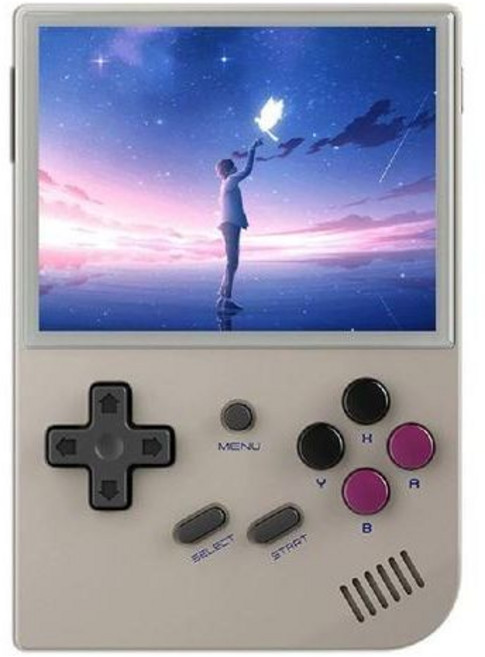 엔버닉 RG35XX 휴대용 미니 레트로 오락게임기, Chinese mainland, 그레이64GB스탠다드+수납가방