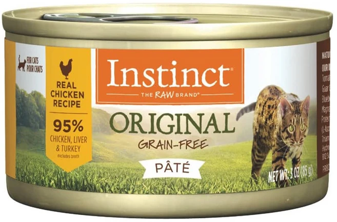 인스팅트 전연령 오리지날 생식본능 캣 캔 습식사료, 닭, 85g, 2개 - 쿠팡