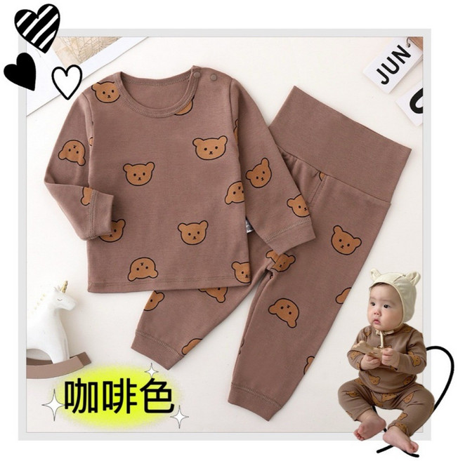 小爸親子 秋冬男童保暖套裝 家居服