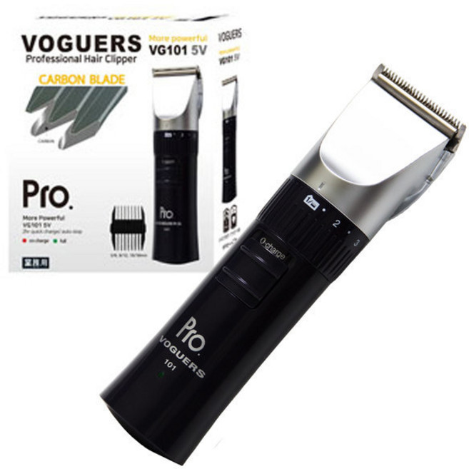 보거스 전문가용 헤어 바리깡 PRO VG-101 5V 이발기, VG101