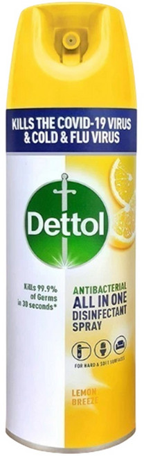 Dettol 滴露 全效居家清潔噴霧 檸檬清香, 1個, 450ml