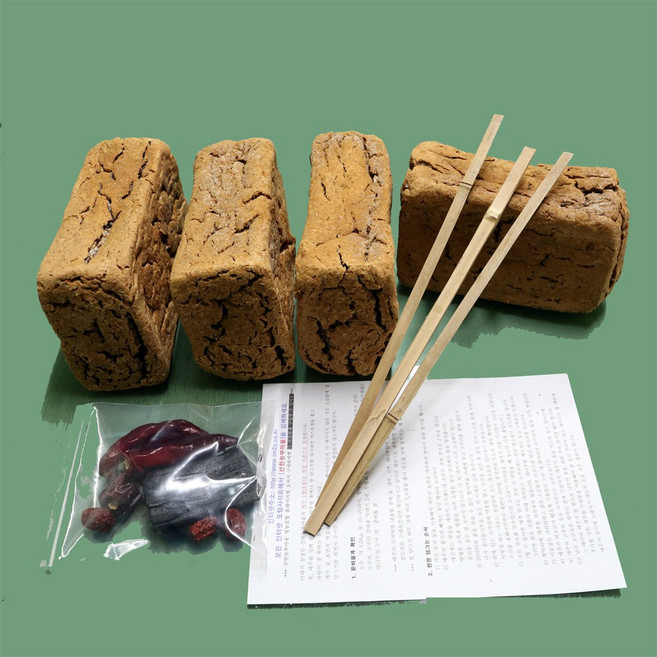 선한농부마을 재래식 국산햇콩 전통 메주 (수량별 선택구매), 1.6kg, 4개