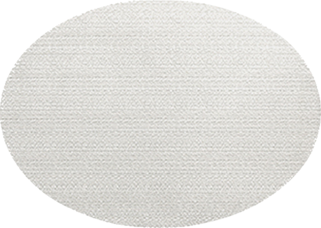 모리스벤암펠 타원형매트 우븐 패브릭 식탁 테이블 매트, 1개, 46cm x 33.5cm, 모리스벤암펠 타원형매트 - 실버