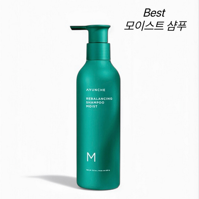 아윤채 리밸런싱 모이스트 탈모 샴푸 500g, 1개