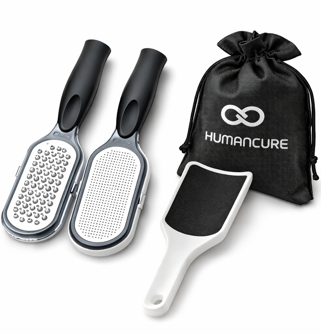 휴먼큐어 발각질제거기 3종세트 스테인리스 풋파일