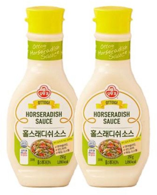오뚜기 홀스래디쉬 250g 2개, 1세트
