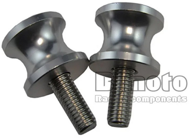 M6 M8 M10 스윙암 스풀 슬라이더 스탠드 나사 S 1000 R RR 750 스즈키 GSXR600 GSXR750 GSXR1000 오토바이 액세서리, 8mm Sliver Spools, 1개