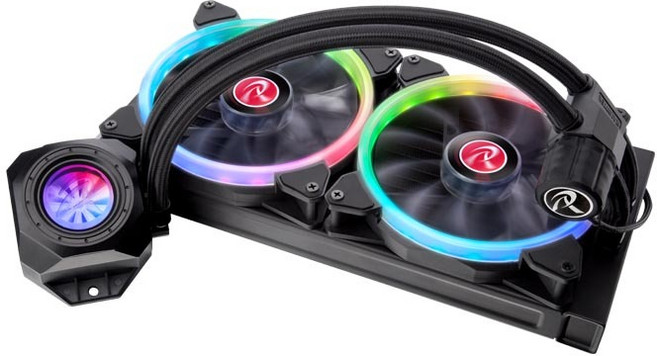 RAIJINTEK ORCUS 280 RBW RGB 一體式CPU水冷散熱器 280mm, ORCUS 280 RBW(280mm)