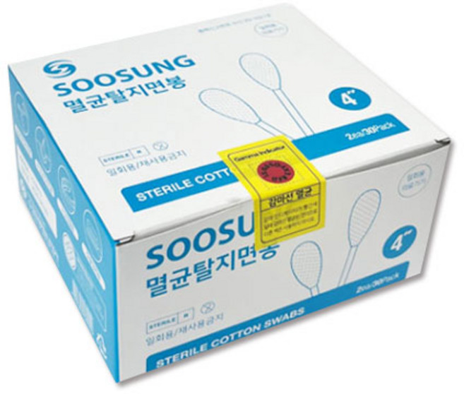 수성 멸균탈지면봉 10cm 2p, 30개입, 1개