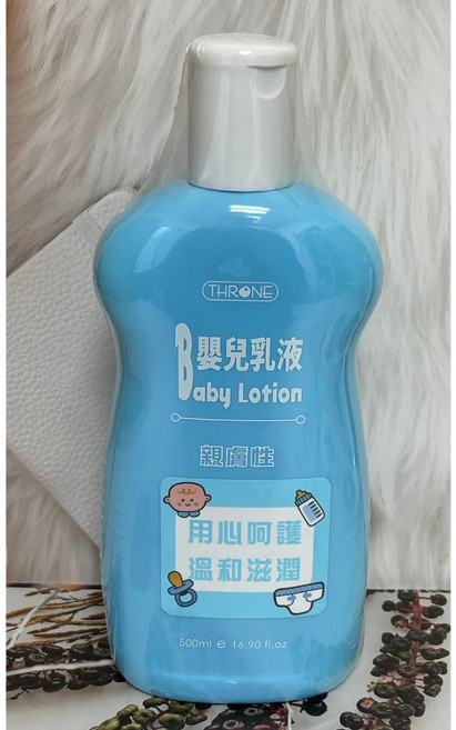 THRONE 嬰兒乳液 呵護肌膚 溫和滋潤, 1個, 斯儂恩嬰兒乳液 500ml, 500ml