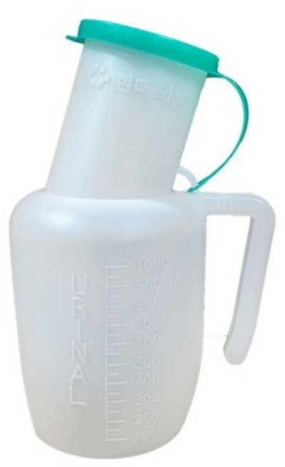 현대의료기 환자용 남성용 간이 소변기, 단품, 1개