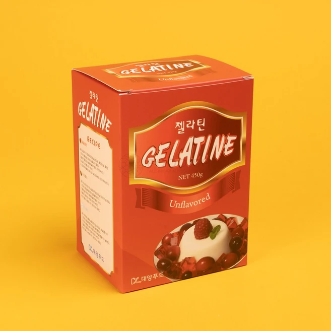 대양푸드 젤라틴 가루 분말 파우더 젤텍, 450g, 1개 - 쿠팡