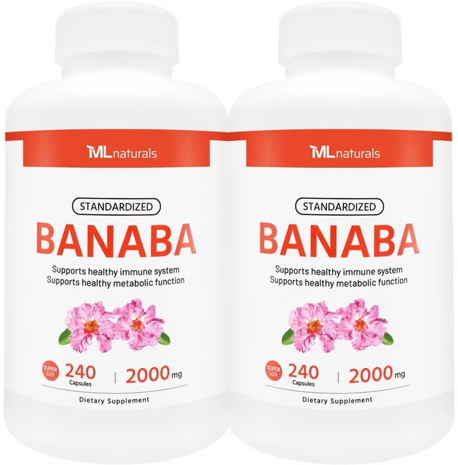 마이라이프 내추럴스 바나바 2000mg, 240정, 2개 - 쿠팡