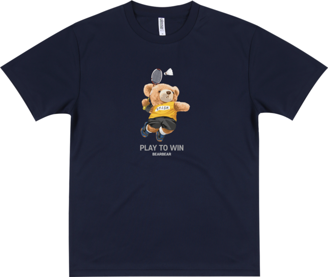 쿨론_C_베어베어 곰돌이 티셔츠 기능성 쿨론티 남자 여성 반팔티