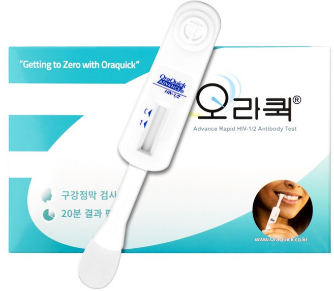 오라퀵 에이즈 HIV 구강점막검사 키트, 1개