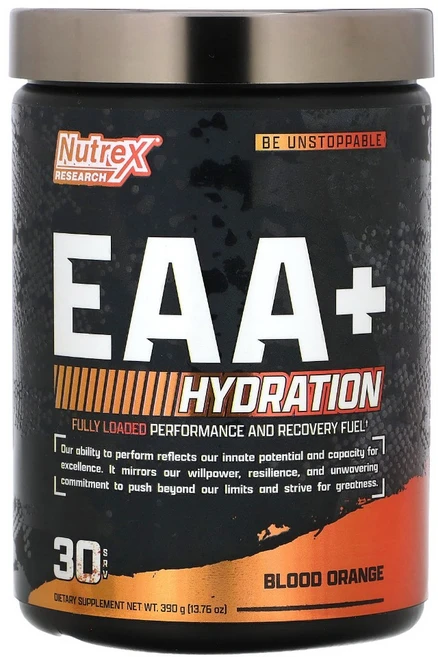 Nutrex Research EAA+ 하이드레이션 블러드 오렌지 13.8 oz 390 g, 1개, 390g - 쿠팡