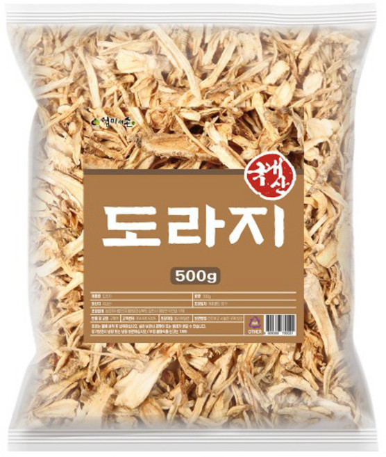 순수 100 % 국내산 프리미엄 도라지 건재 원물 국산 도리지 길경 말린 건조 것 거 건조된것 뿌리 먹는 법 방법 물 차 티 도래 돌가지 도래지, 500g, 1개, 1개입