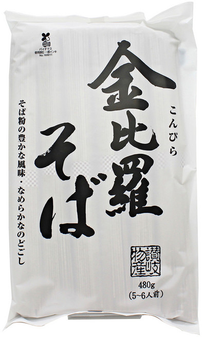 讃岐物產 琴平蕎麥麵, 1個, 480g