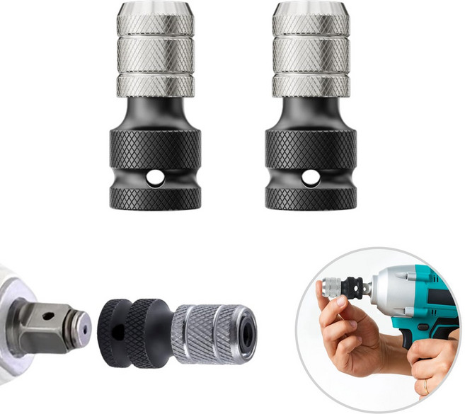 도나토르 임팩렌치아답터 육각홀 소켓 변환장치 2p, 2개