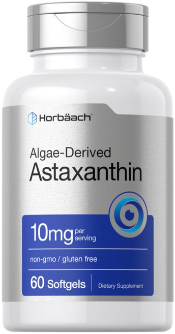 호바흐 아스타잔틴 Algae Derived Astaxanthin 10mg 60캡슐, 1개
