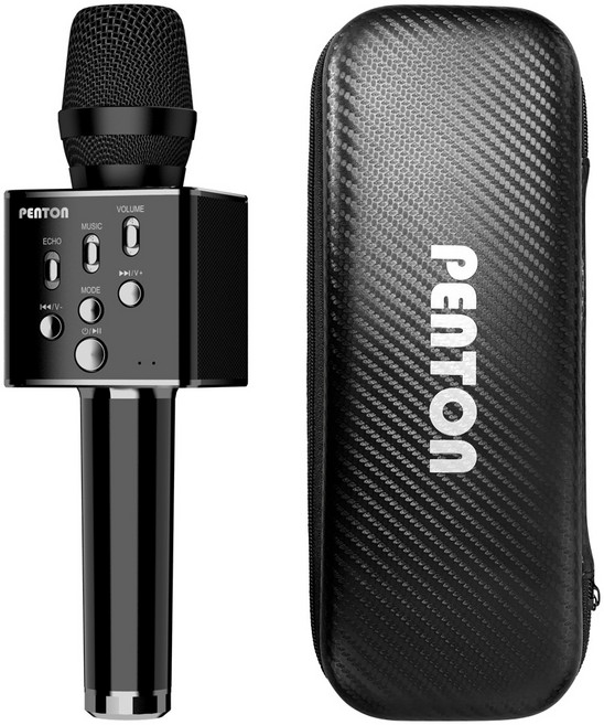 펜톤 고출력 20W 블루투스5.0 우퍼 무선마이크 + 하드케이스 세트 BM7, 1개