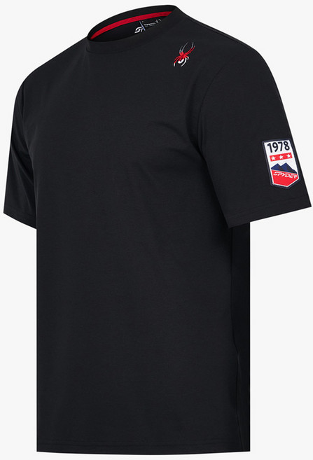 [스파이더 본사 직영] 듀오테크 남성 와펜 반팔 티셔츠 SPKMCNRS307M