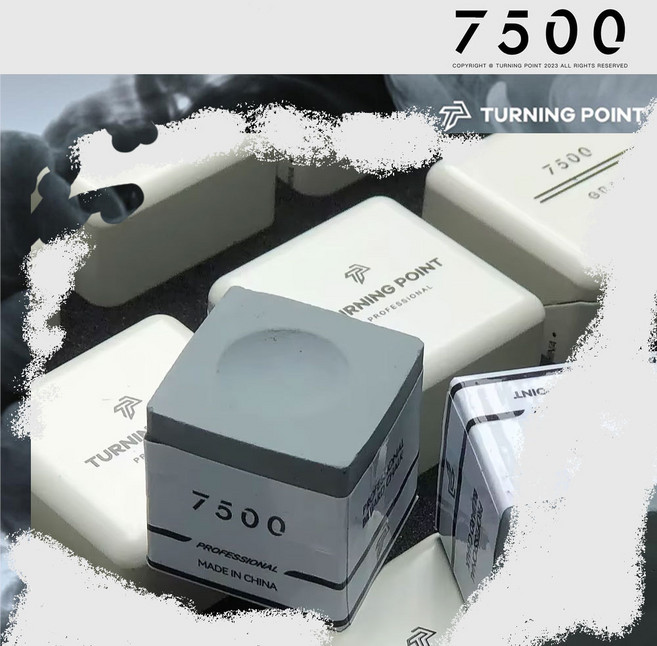 TP초크 터닝포인트초크 당구초크 TP쵸크 7500 (그레이), 1개, TP 7500 그레이