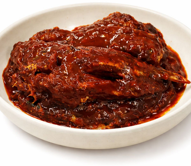 천애푸드 국내산 통멸치 양념온마리 젓갈, 300g