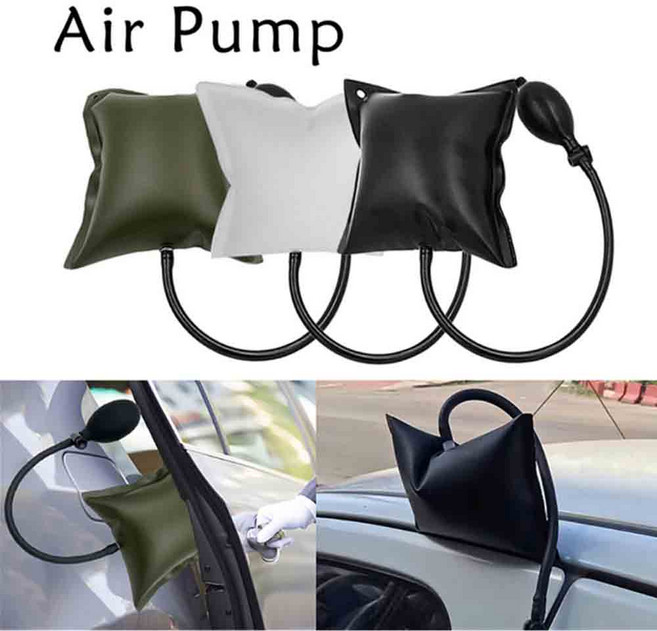 에어쿠션 조정 공기 펌프 복구 자동차 도어 수리 잠김, 블랙SE02317, 1개