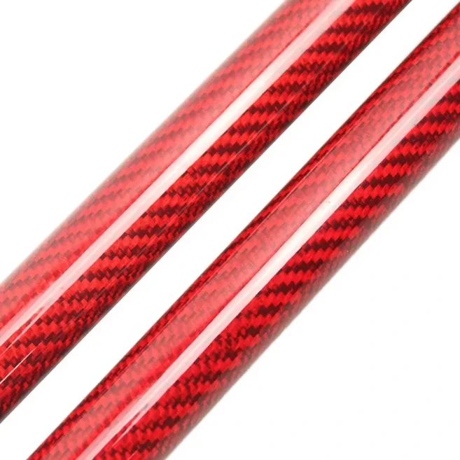 후방 테일 게이트 스트럿 트렁크 부트 댐퍼 충격 지지대 피스톤 로드 소품 인피니티 FX 2003-2008 QX70 S50, 08 Red Carbon Fiber