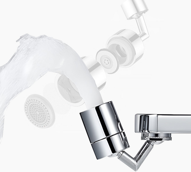 세면대장 각도조절 워터탭 양치 수도꼭지, 1개