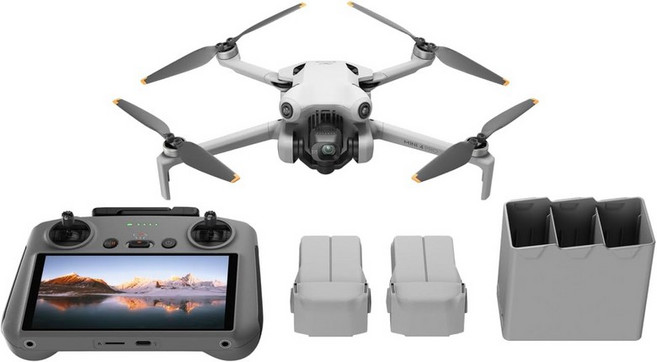 DJI 미니 4 프로DJI RC 2 4K 0.549파운드249g 미만 비행 시간 34분 최대 비디오 전송 거리 20km 전방위 비전 감지 초보자를 위한 드론, 1_Mini 4 Pro Fly, MINI 4 PRO