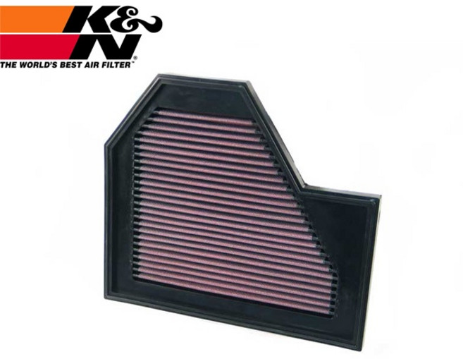 PP保勁國際 K&N 高流量空氣濾芯 33-2350/2352 適用 BMW E60 M5 2005-2011(限上述車型), 1個