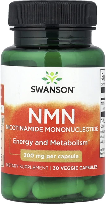 스완슨 NMN 300mg 30 베지캡슐, 2개, 30정 - 쿠팡