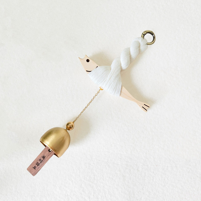 [빈티지나인]원목 액막이명태 도어벨 참추가형, 도어벨+참추가