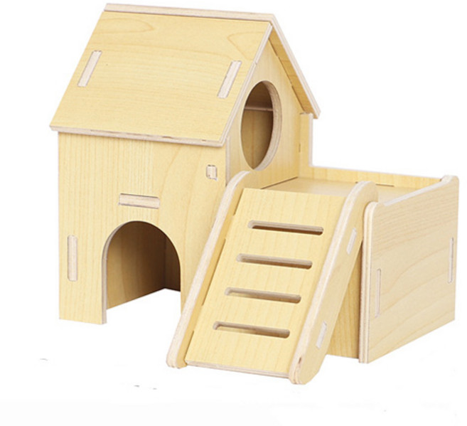 시즌마루 2층 사다리 파충류 도마뱀 은신처 피그미 다람쥐 햄스터 1개