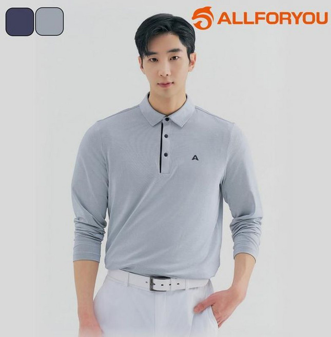 올포유 긴팔티셔츠 카라티 폴로티 봄 여름 남성