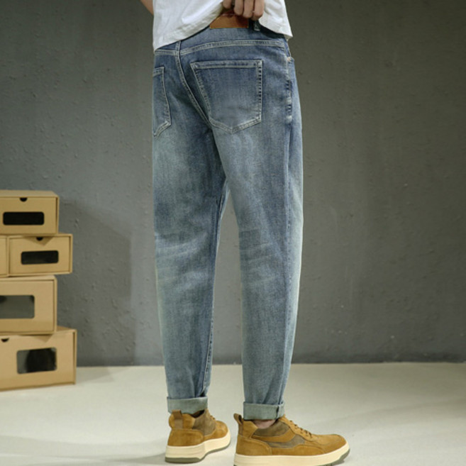 모던에프 빈티지 워싱 블루진 (1060)