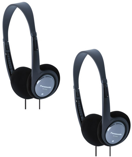 파나소닉 헤드폰 2개, RP-HT010, 그레이