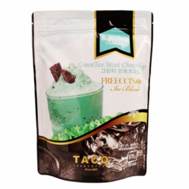 타코 그린티민트초코칩 파우치 850g, 1개, 1개입