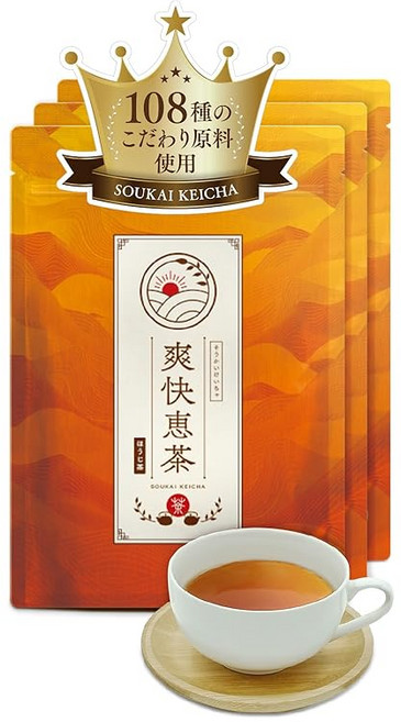 상쾌한 혜차 호지차 1포 5g x 30포 × 3묶음 유산균 브라질효소 블랙진저 어성초 로즈힙 108종 원료 함유, 90포, 1g, 1개