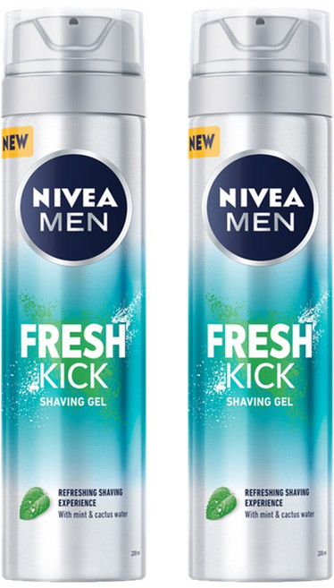 맨 프레시킥 쉐이빙 젤 200ml X 2, 2개