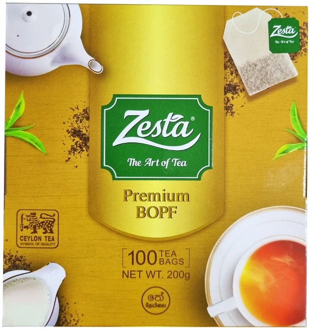 홍차 Ceylon Tea Zesta Tea bags 실론티 티백 worldfood, 1개, 200g, 100개입 - 쿠팡