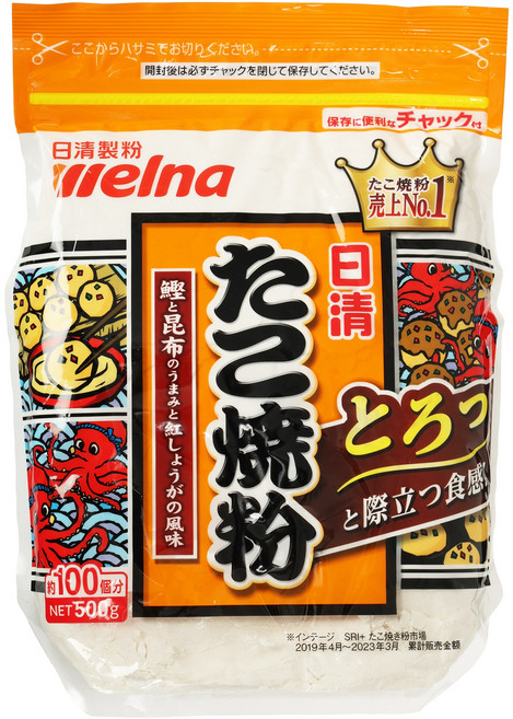 니씬 타코야키 믹스가루, 1개, 500g