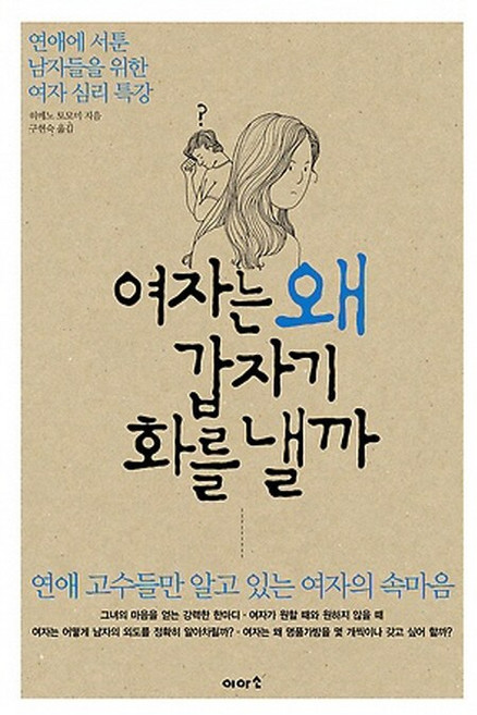 여자는 왜 갑자기 화를 낼까:연애에 서툰 남자들을 위한 여자 심리 특강, 이아소, 히메노 토모미 저/구현숙 역