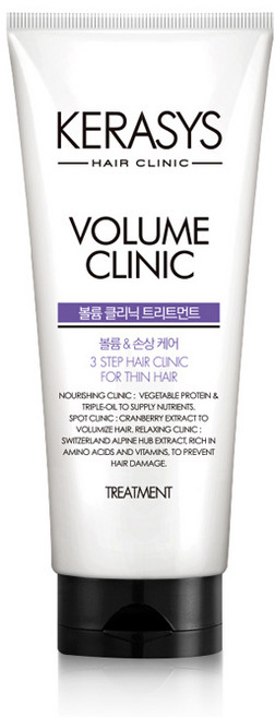 케라시스 헤어클리닉 트리트먼트 300ml 데미지 모이스춰 볼륨, 1개