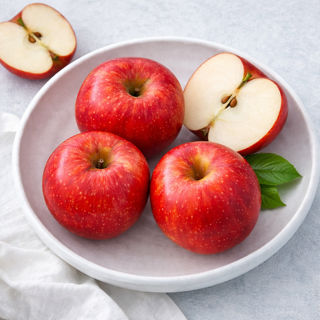 고당도 강원도 부사 사과, 1개, 1.2kg (4~6개입)