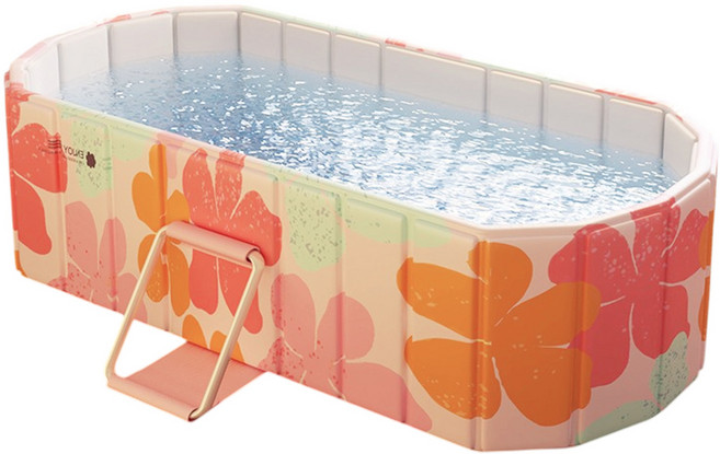 UB 무조립 대형 접이식 성인용 간이 욕조 반신욕 홈스파, 1개, 컬러 기본